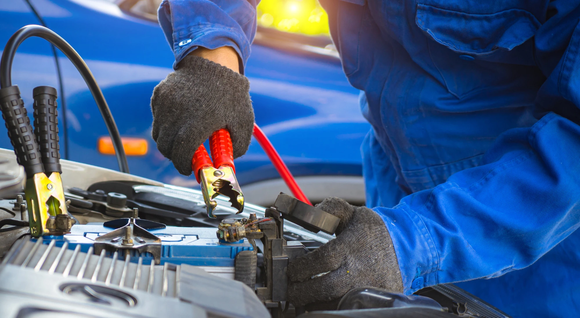 Professional battery boost service